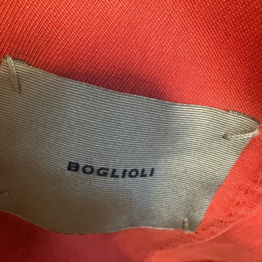 Boglioli Made in Italy Coral 💯Wool Coat, Unstructured Italian Tailoring, Size 8 - Picture 7 of 10